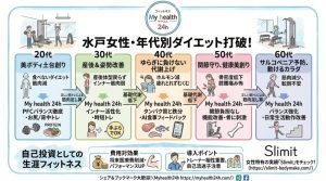 水戸女性ダイエット年代別